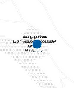 Vorschau: Karte von Übungsgelände BRH Rettungshundestaffel Mittlerer Neckar e.V.