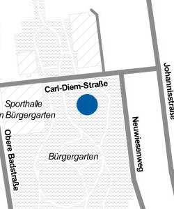 Vorschau: Karte von Untere Wiese im Bürgergarten