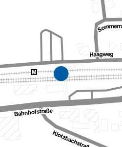 Vorschau: Karte von Bahnhof Böbingen(Rems)