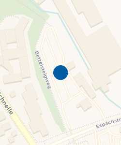 Vorschau: Karte von Mühlenparkplatz Buron-Center