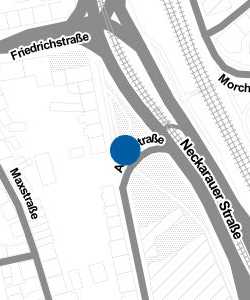 Vorschau: Karte von Neckarau - Friedrichstraße