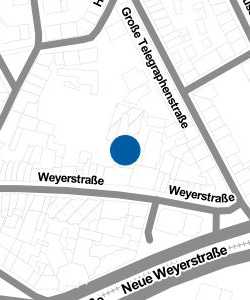 Vorschau: Karte von Rheinische Fachhochschule e. V. - Weyerstraße