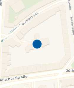 Vorschau: Karte von Tageseinrichtung für Kinder - Bülowstraße 5