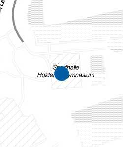 Vorschau: Karte von Sporthalle Hölderlin-Gymnasium