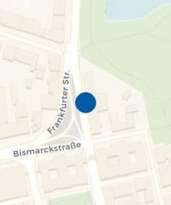 Vorschau: Karte von HNO Praxis Dr. med. T. Pogodsky im Ärztehaus am Herrngarten Darmstadt