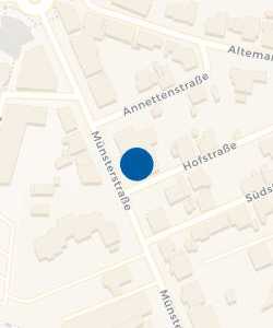 Vorschau: Karte von Volksbank Münsterland Nord eG, Filiale Borghorst