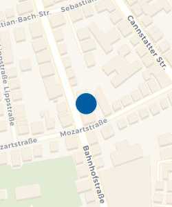 Vorschau: Karte von Treffpunkt Mozartstraße