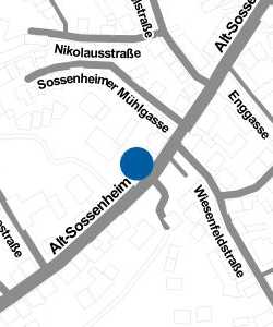 Vorschau: Karte von Polizeiposten Sossenheim