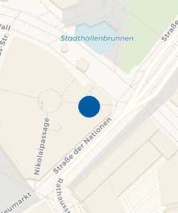 Vorschau: Karte von Thalia Chemnitz - Galerie Roter Turm