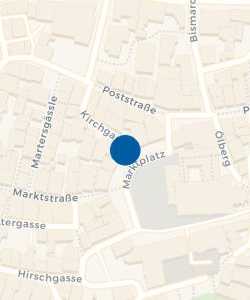 Vorschau: Karte von LBV Bäckerei & Konditorei, Café Öhringen Marktplatz