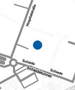 Vorschau: Karte von Zentrum Hospitalstraße
