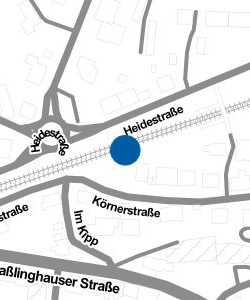 Vorschau: Karte von Haltestelle Gevelsberg-Kipp