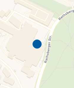 Vorschau: Karte von Waldkrankenhaus St. Marien gGmbH Abteilung für Gastroenterologie, Onkologie und Diabetologie