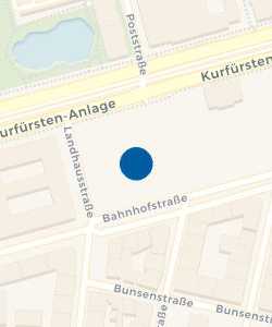 Vorschau: Karte von BAUHAUS Heidelberg-Stadtmitte