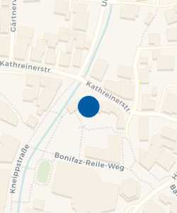 Vorschau: Karte von Wassertretanlage und Kneipparmbad