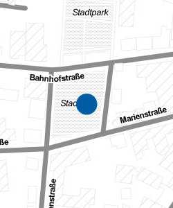 Vorschau: Karte von Stadtpark Traunstein