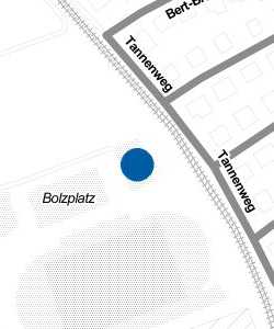 Vorschau: Karte von Bolzplatz Gladiolenstrasse