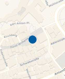 Vorschau: Karte von Wochenmarkt Sigmaringen