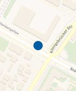Vorschau: Karte von Taxihalteplatz Olbrichtplatz