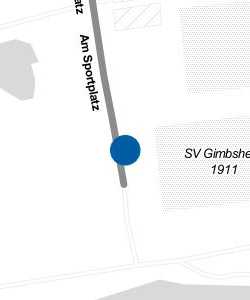 Vorschau: Karte von Vereinsheim SV 1911 GeOs
