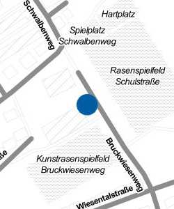 Vorschau: Karte von Vereinsheim TSV Nellmersbach