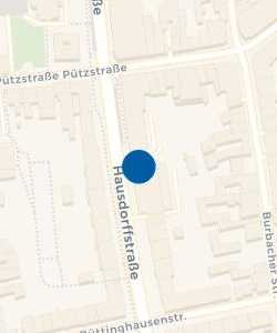 Vorschau: Karte von Hausdorff Apotheke Bonn (Kessenich)