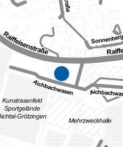 Vorschau: Karte von Volksbank Filiale Grötzingen
