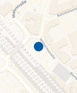 Vorschau: Karte von Parkplatz Bahnhof Wilhelmstraße