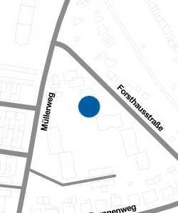 Vorschau: Karte von Kleingärtnerverein an der Forsthausstrasse