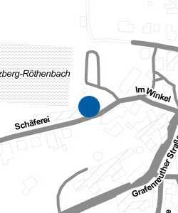 Vorschau: Karte von Sportgaststätte TSV Arzberg-Röthenbach / "Haisl"