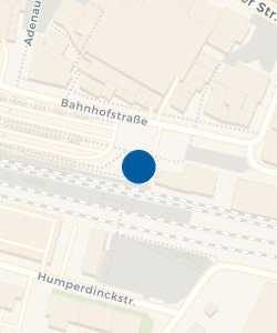 Vorschau: Karte von Hennef - Busbahnhof