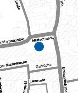 Vorschau: Karte von Wochenmarkt am Altstadtmarkt