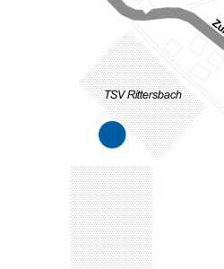 Vorschau: Karte von Sportheim Rittersbach