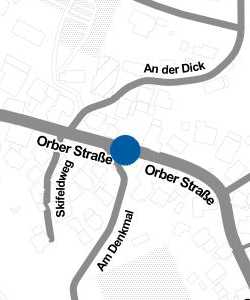Vorschau: Karte von Ein Grenzdorf an der Spessartkreuzung