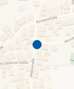 Vorschau: Karte von Backhaus Oberjesingen