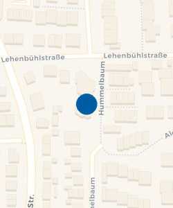 Vorschau: Karte von Städtischer Kindergarten Hummelbaum B