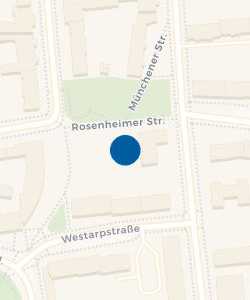 Vorschau: Karte von Städt. Kita Rosenheimer Straße