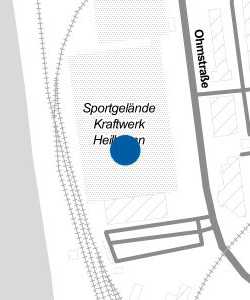 Vorschau: Karte von Sportgelände Kraftwerk Heilbronn