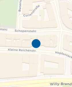 Vorschau: Karte von jobcenter team.arbeit.hamburg - Standort Altstadt