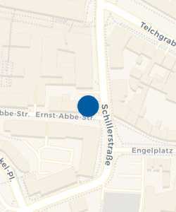 Vorschau: Karte von HypoVereinsbank Jena Schillerstraße