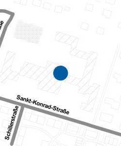 Vorschau: Karte von Grund- und Hauptschule St. Konrad
