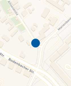 Vorschau: Karte von Taxihalteplatz Marienberger