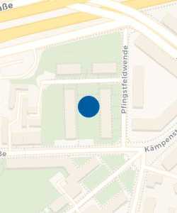 Vorschau: Karte von Allbau-Spielplatz Magdeburger Knie