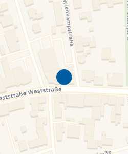 Vorschau: Karte von Sparkasse Münsterland Ost Geldautomat Weststraße