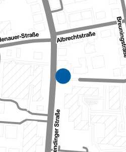 Vorschau: Karte von Kinderhaus Derendinger Straße