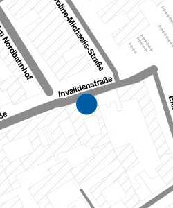 Vorschau: Karte von Senioren-Domizil Invalidenstraße