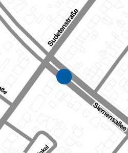 Vorschau: Karte von Knielingen Sudetenstraße