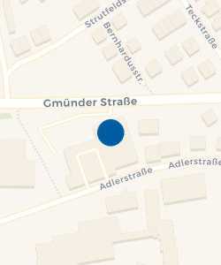 Vorschau: Karte von Raiffeisenbank Rosenstein eG, SB-Geschäftsstelle REWE
