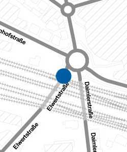 Vorschau: Karte von Cannstatt Bahnhof / Daimlerstr. (Unterführung)