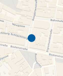 Vorschau: Karte von OSIANDER Konstanz Rosgartenstraße - Osiandersche Buchhandlung GmbH